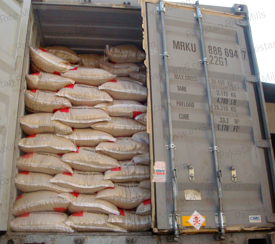 Shipment for Pakistan Long Grain IRRI-6 Parboiled Rice, 5% Broken Rice Exporters.